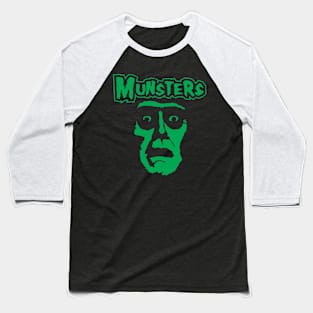 Monster Mashup Design Baseball T-Shirt